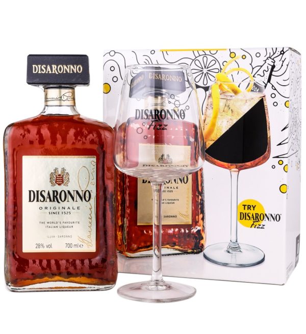 Disaronno Lichior Amaretto Gift Set 0.7L