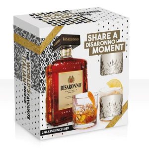 Disaronno Lichior Amaretto Gift Set 0.7L