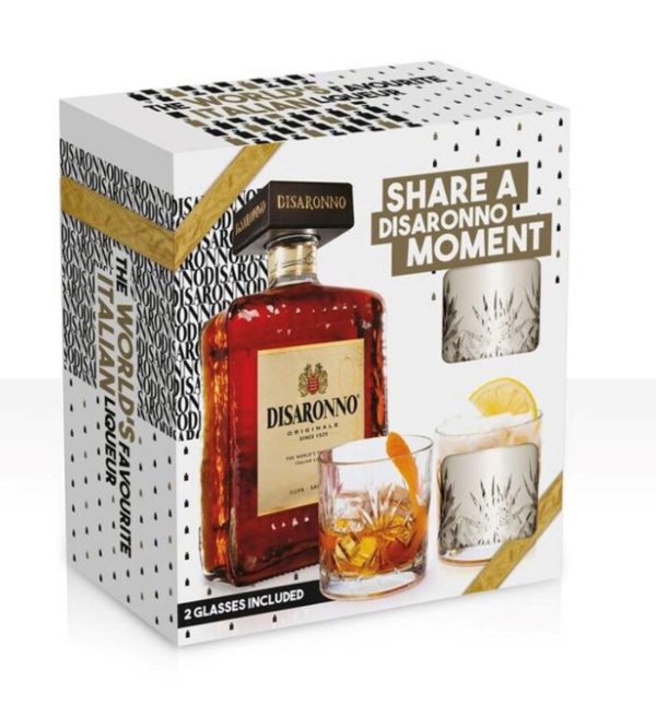 Disaronno Lichior Amaretto Gift Set 0.7L