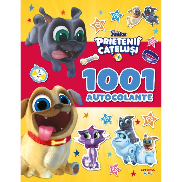 Disney Junior - Prietenii catelusi 1001 de autocolante