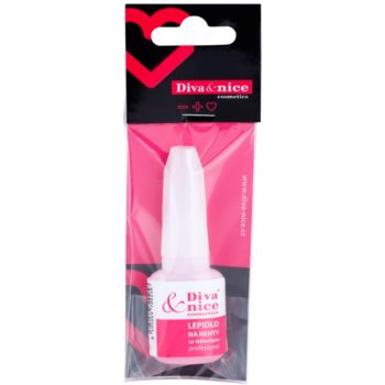 Diva & Nice Cosmetics Accessories adeziv pentru unghii cu pensula
