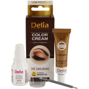 Delia Cosmetics Argan Oil culoare pentru sprancene