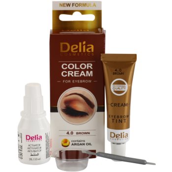 Delia Cosmetics Argan Oil culoare pentru sprancene