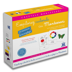 Explorez culorile cu Montessori in romana si in engleza, Charlotte Poussin