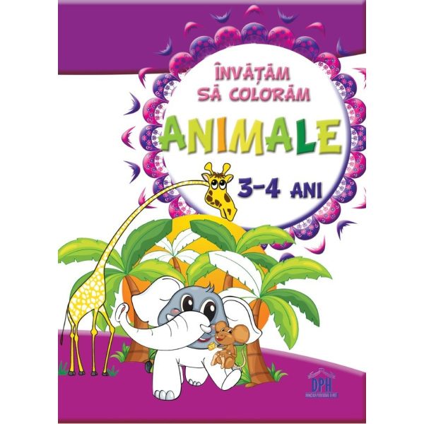 Invatam sa coloram Animale, 3-4 ani