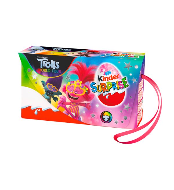 Kinder Surprise Girls Trolls World Tour 60g