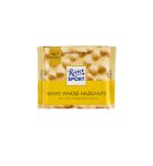 Ritter Sport Ciocolata Alba cu Alune Intregi 100g