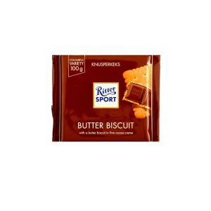 Ritter Sport Biscuiti cu Unt in Ciocolata 100g