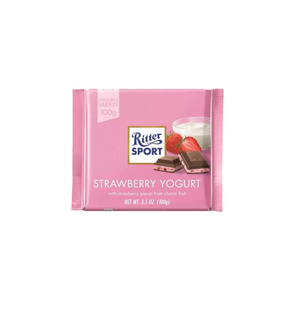 Ritter Sport Capsuni si Iaurt 100g