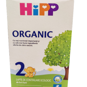 Lapte praf Organic 2 incepand de la 6 luni, 300 g, HiPP