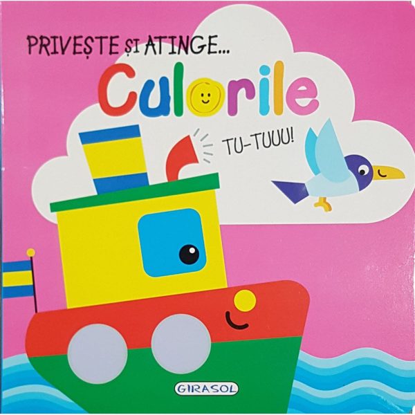Carte Editura Girasol, Priveste si atinge, Culorile