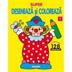 Carte Girasol - Super, deseneaza si coloreaza 1
