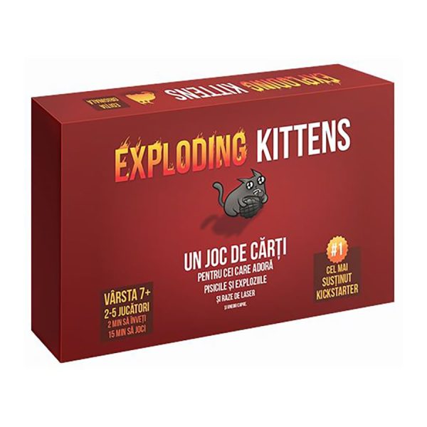 Joc de societate Exploding Kittens