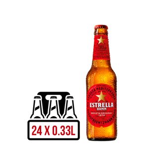 Estrella Damm BAX 24 st. x 0.33L