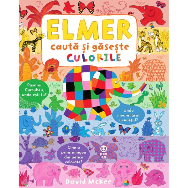 Elmer cauta si gaseste culorile, David Mckee