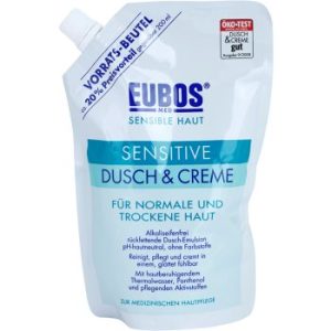Eubos Sensitive cremă pentru duș rezervă