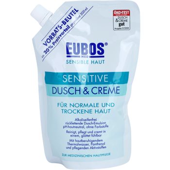 Eubos Sensitive cremă pentru duș rezervă