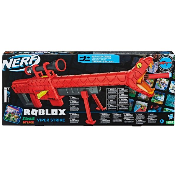 Blaster Nerf Roblox, Zombie Attack, Cobra Viper Strike