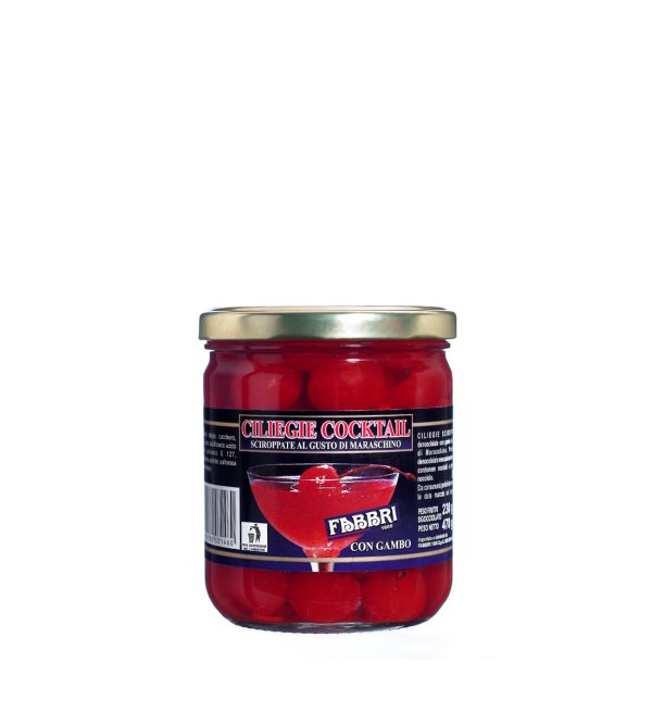 Fabbri Maraschino Cherry - Cirese Intregi 470g