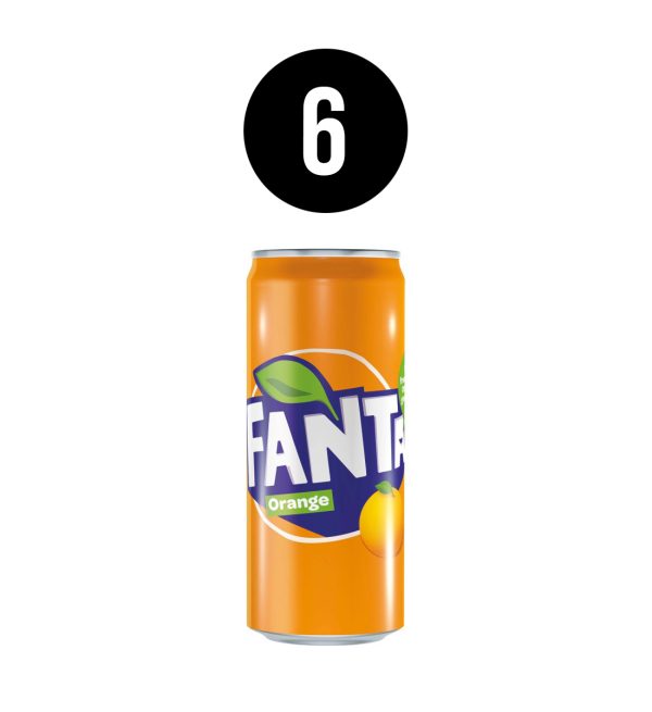 Fanta Orange BAX 6 dz. x 0.33L
