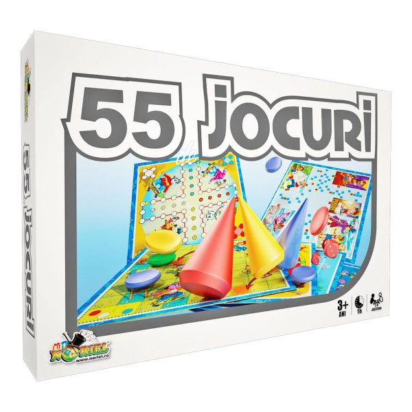 Joc interactiv Noriel - 55 de jocuri intr-unul singur