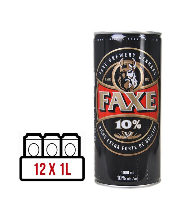 Faxe Extra Strong Danish Lager BAX 12 dz. x 1L