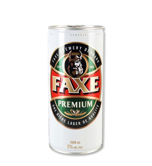 Faxe Premium Danish Lager - doza - 1L