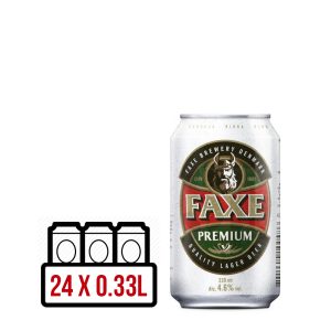 Faxe Premium Danish Lager BAX 24 dz. x 0.33L