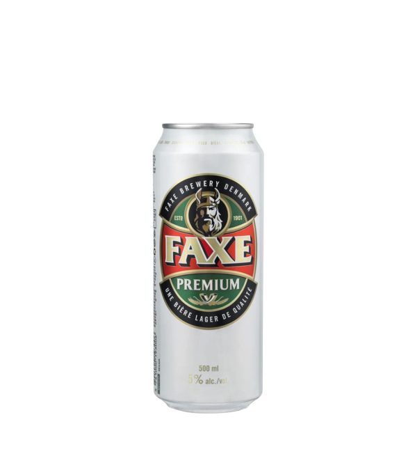 Faxe Premium Danish Lager - doza - 0.5L