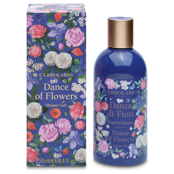 L'Erbolario Gel de dus Dance of Flowers, 250ml
