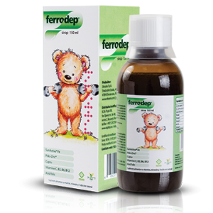 Sirop pentru copii Ferrodep, 150ml, Dr. Phyto