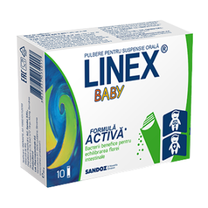 Linex Baby, 10 plicuri, Sandoz