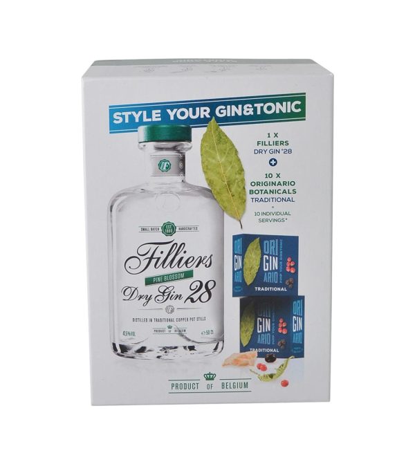 Gin Filliers Pine Blossom Dry 28 Perfect Server Gift Set 0.5L