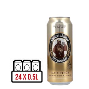 Franziskaner Naturtrub Premium Hefe Weissbier BAX 24 dz. x 0.5L