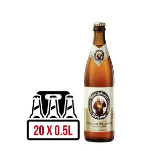 Franziskaner Naturtrub Premium Weissbier BAX 20 st. x 0.5L
