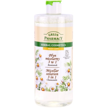 Green Pharmacy Face Care Chamomile apa cu particule micele 3 in 1