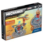 Joc de constructie magnetic Geomag Mechanics Motion, 86 piese