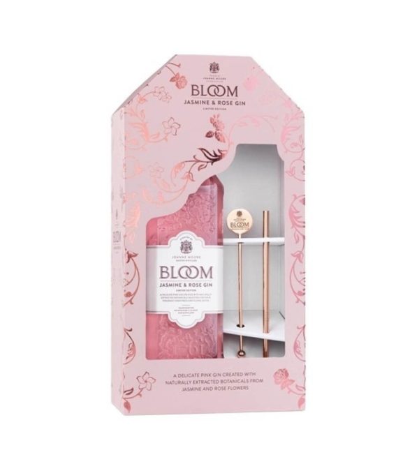 Gin Bloom Jasmine & Rose Gift Set 0.7L