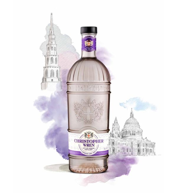 City of London No.2 Christopher Wren Gin 0.7L