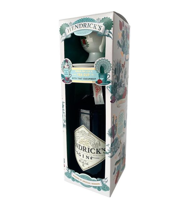 Hendrick's Tea Gin Gift Set 1L