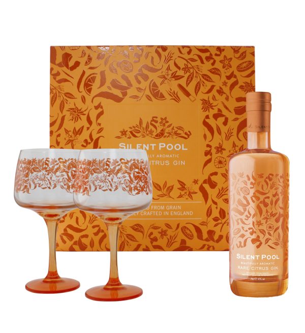 Gin Silent Pool Rare Citrus Gift Set 0.7L
