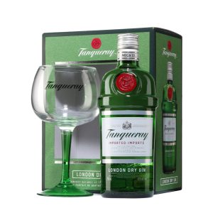 Tanqueray London Dry Gin Gift Set 0.7L