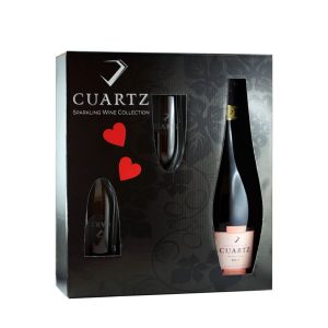 Girboiu Cuartz Alb Brut Gift Set 0.75L