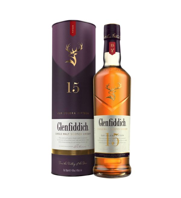 Glenfiddich Our Solera Fifteen Whisky 15 ani 0.7L