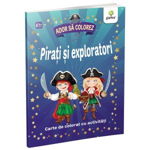 Pirati si exploratori, ador sa colorez