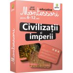Carti de joc educative Montessori, Civilizatii si imperii 6-12 ani