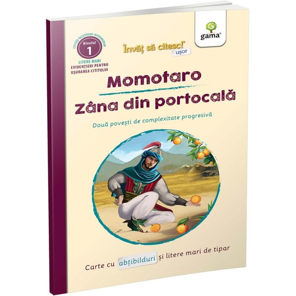 Invat sa citesc usor, Momotaro, Zana din portocala