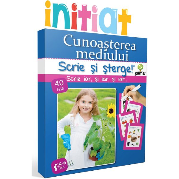 Editura Gama, Scrie si sterge Initiat, Cunoasterea mediului 5-6 ani