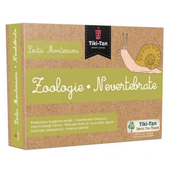 Lectii Montessori. Lectii de zoologie: Nevertebrate