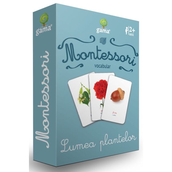 Lumea plantelor, Montessori, vocabular